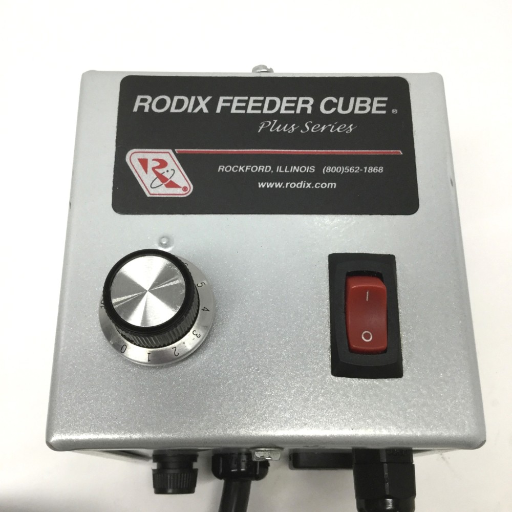 Rodix CFR-90 Plus Feeder Cube Vibratory Feeder Power Supply/Controller 120VAC