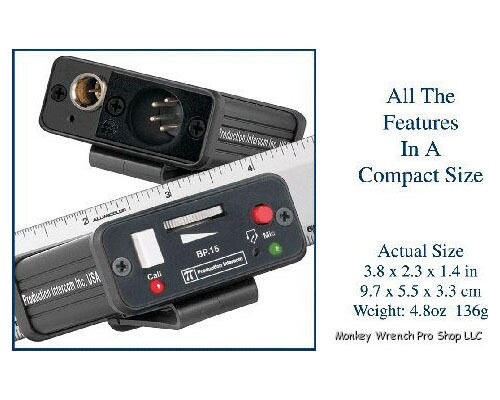 Production Intercom Mini Beltpack BP.15