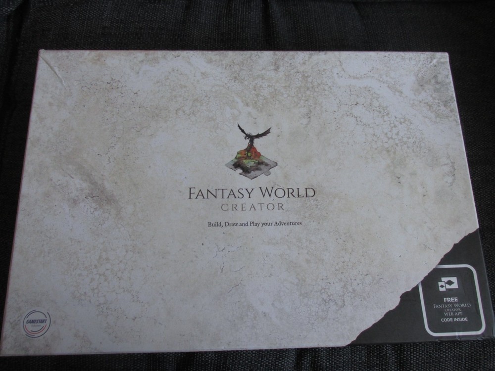 FANTASY WORLD CREATOR INTERLOCKING TILES 500+ ITEMS COMPLETE BOARDGAME BOXED GSP