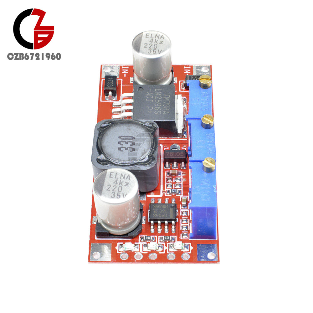 New LM2596 LED Driver DC-DC Step-down Adjustable CC/CV Power Supply Module