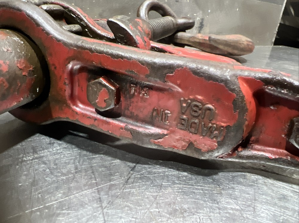 Columbus Mckinnon 13000 LB Racket Load Binder. Used Surplus