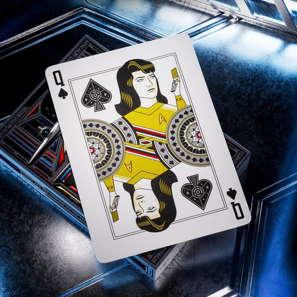 Star Trek Playing Cards Deck - Dark Version - Officially Licensed - New