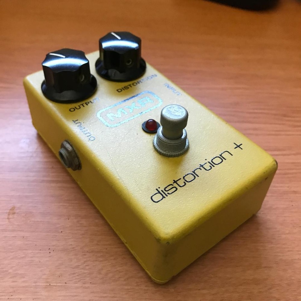 MXR Distortion + Jim Dunlop Early Model 1987