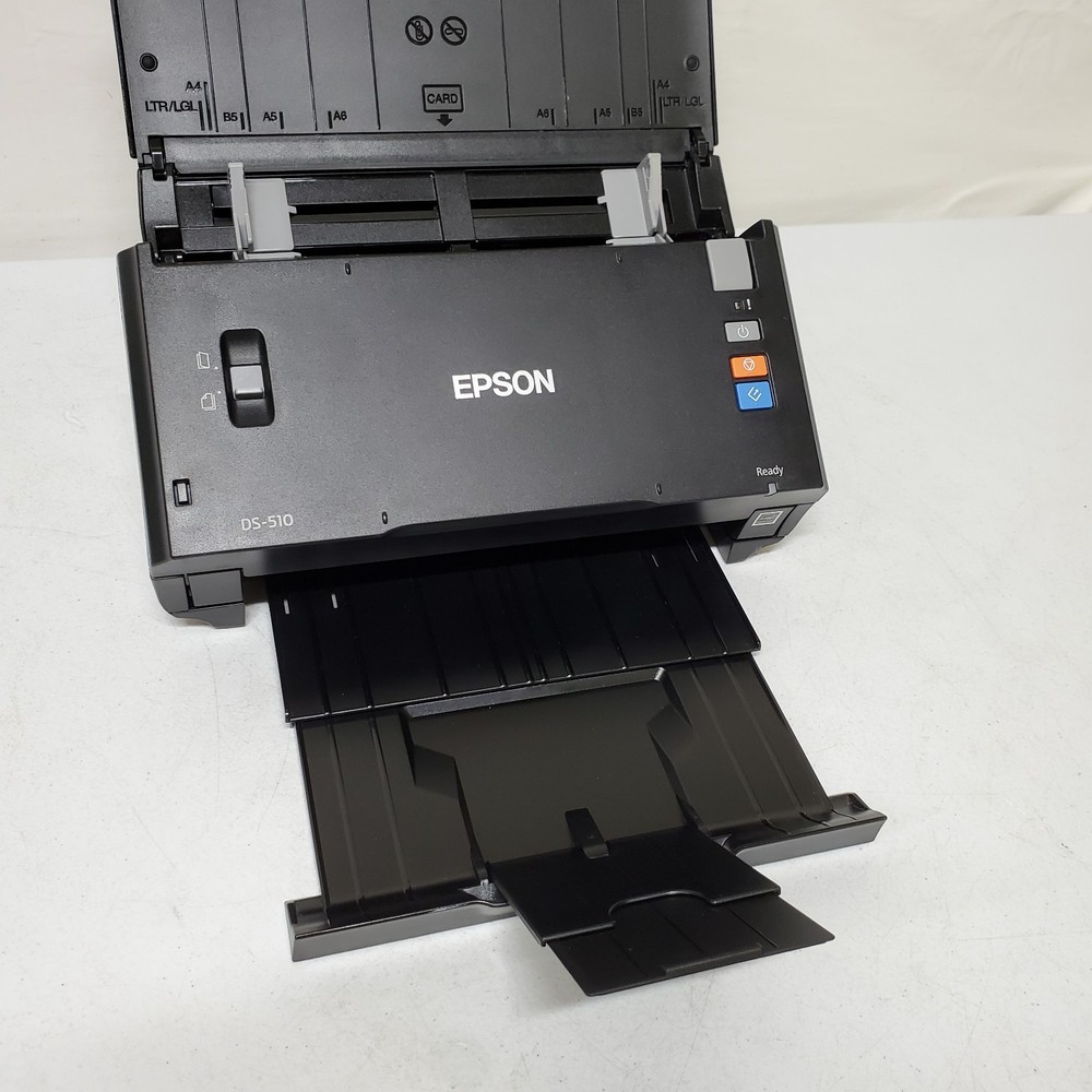 Epson DS-510 Color Document Scanner NO ADAPTER 1K Page Count Duplex