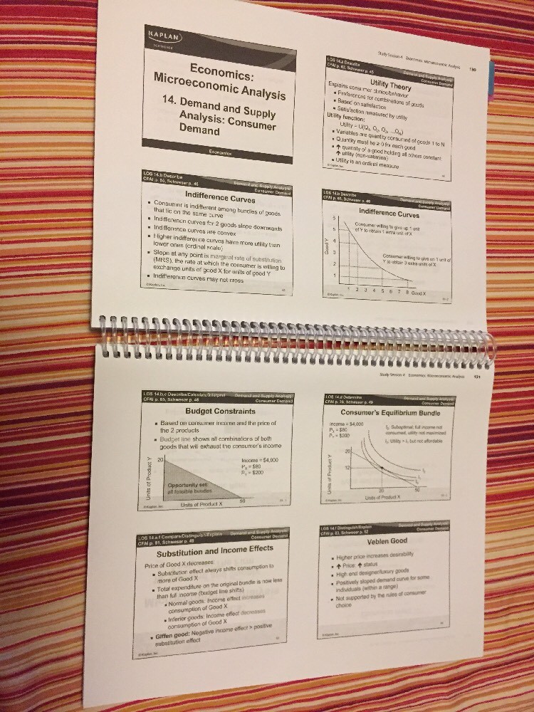 CFA Exam Prep 2013 Schweser weekly class workbook volume 1 Level 1