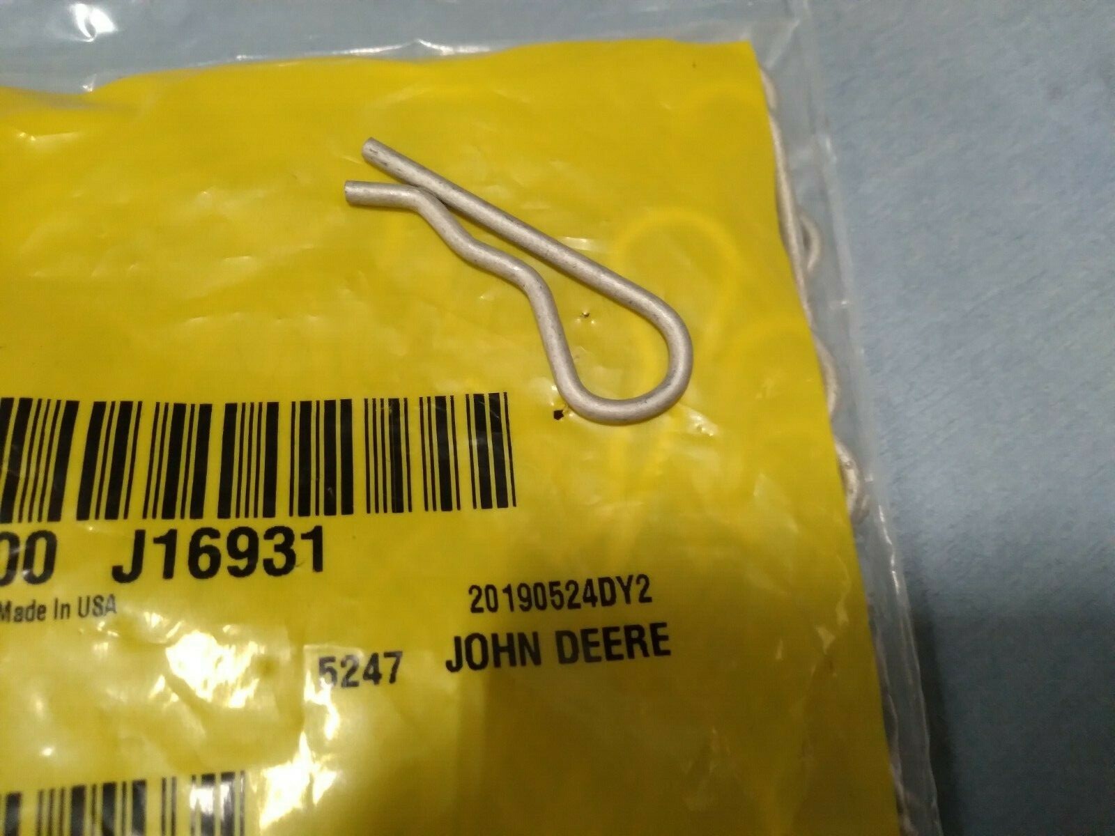 John Deere Original Equipment Pin  J16931