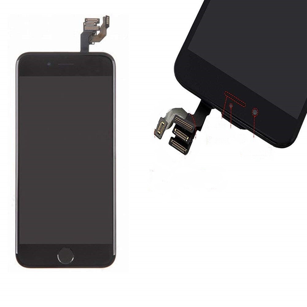 iPhone 6 6S Plus 7+ Complete Lcd Digitizer Screen With Camera & Home Button Lot
