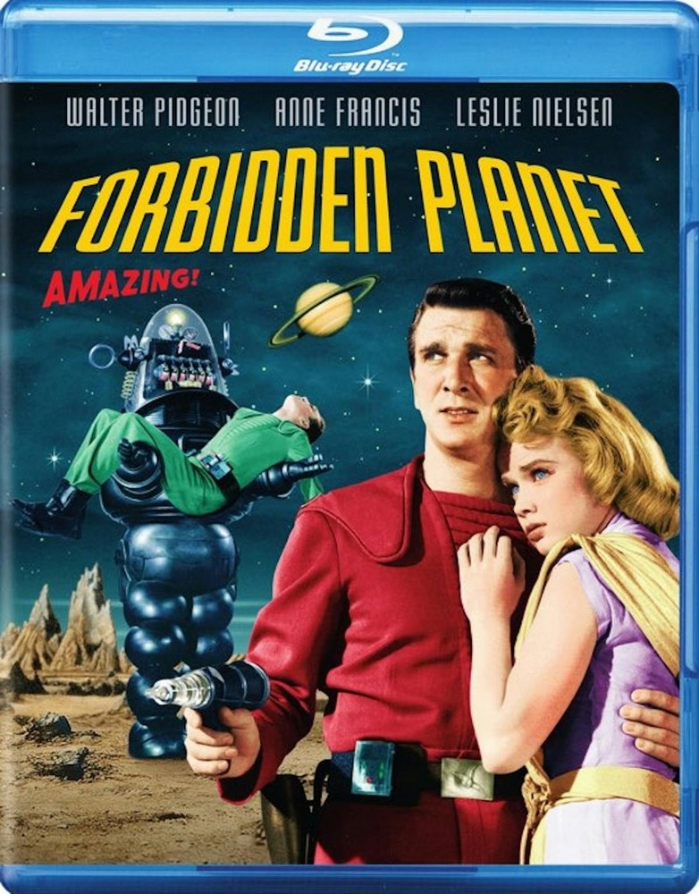 Forbidden Planet Blu-ray Walter Pidgeon NEW