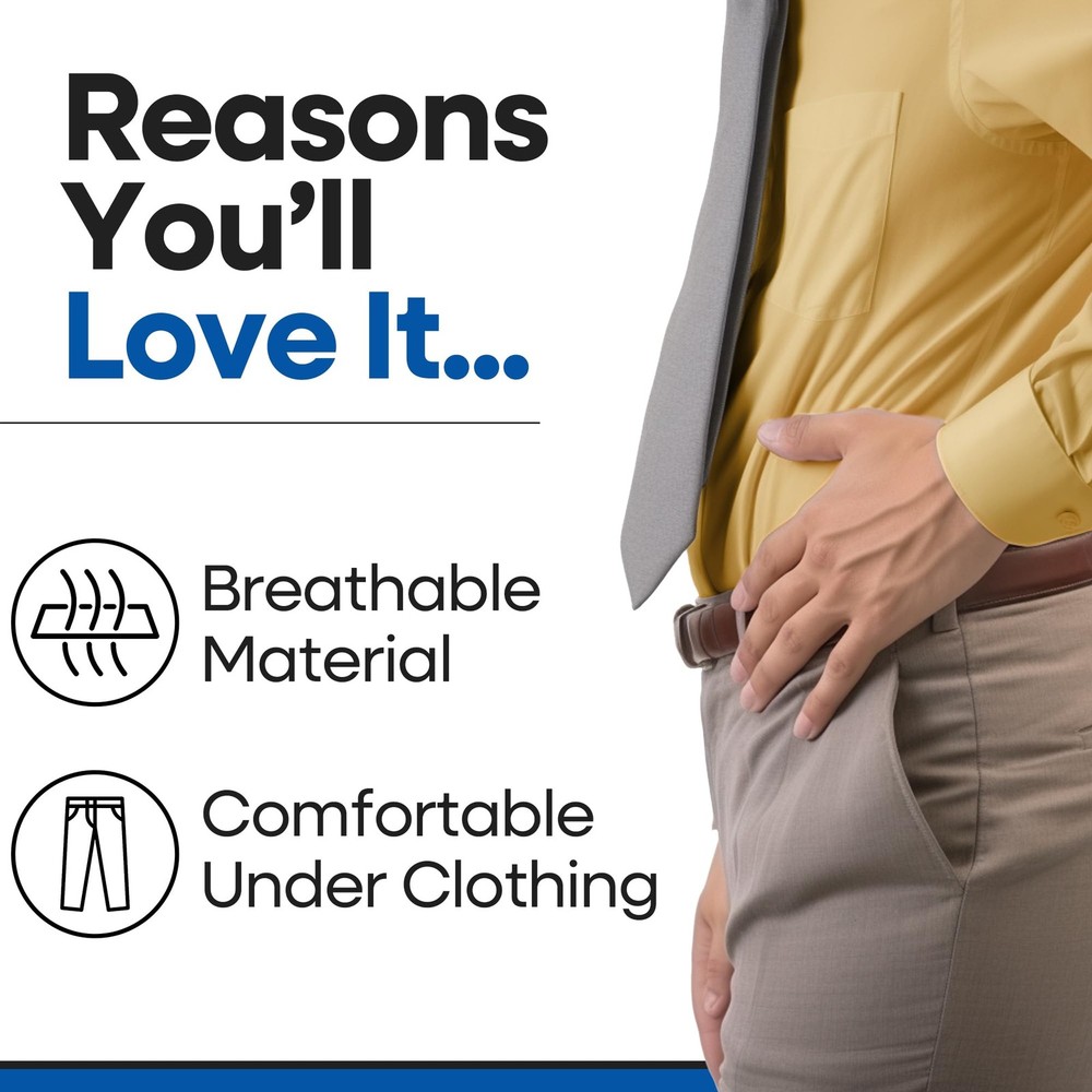 Hip Brace Thigh Compression Sleeve | Sciatica Pain Relief Device | Hamstring & G