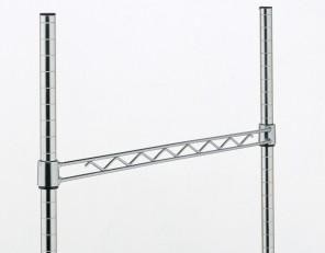 2 Metro Shelfing Super Erecta 30" Hanger Rails