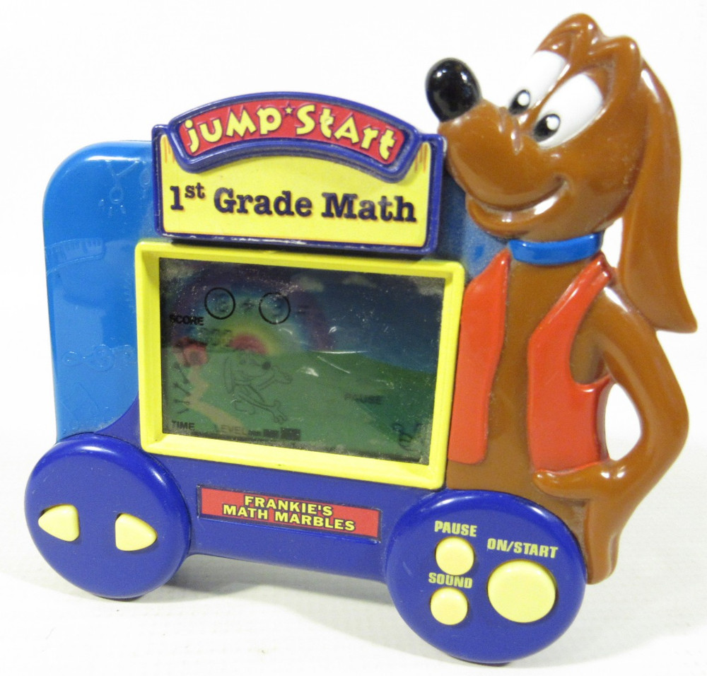 VTG 1999 Jump Start 1st Grade Math Electronic Handheld Learning Game
