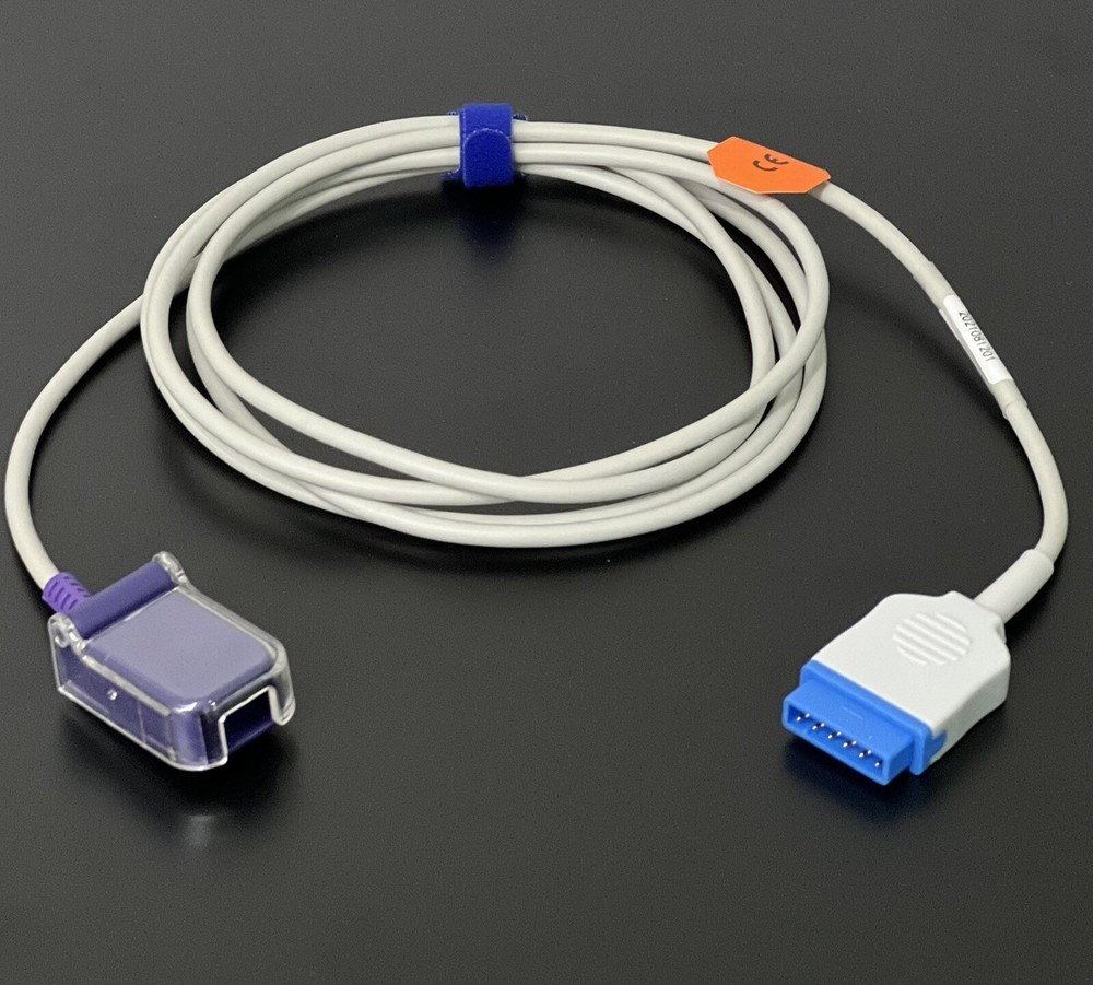 GE PDM Nellcor Oximax Compatible Adapter Cable - Same Day Shipping