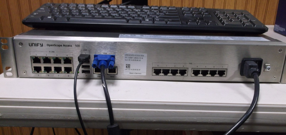 Unify OpenScape Access 500 A Softgate