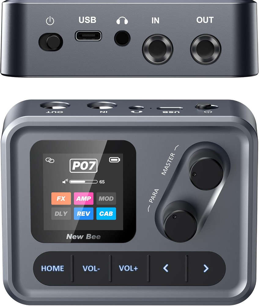 Multi Effects Guitar Processor, ANN Amp Modeling & IR Cabinet Simulation, 80 Pre