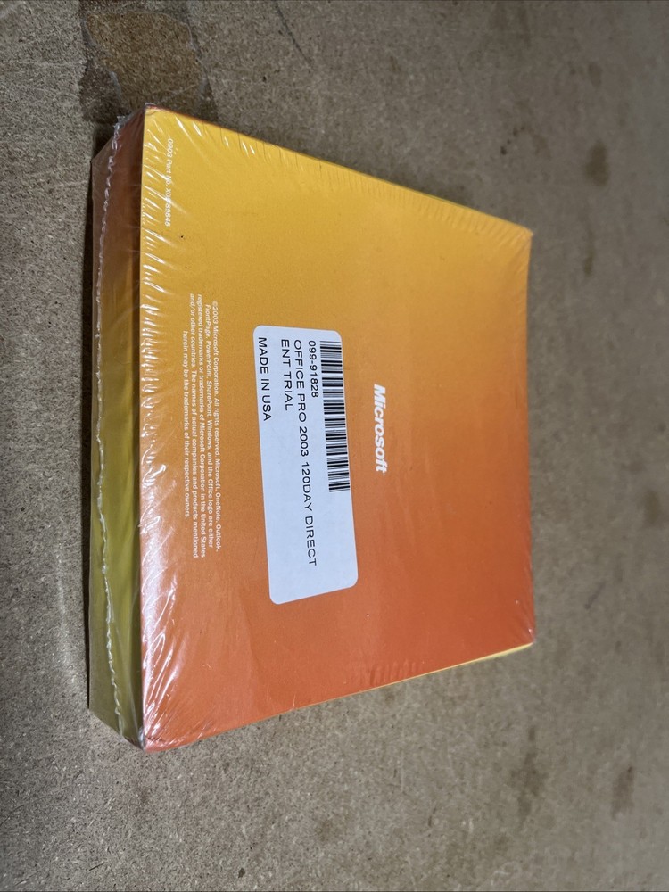 Microsoft Office System Evaluation 2003