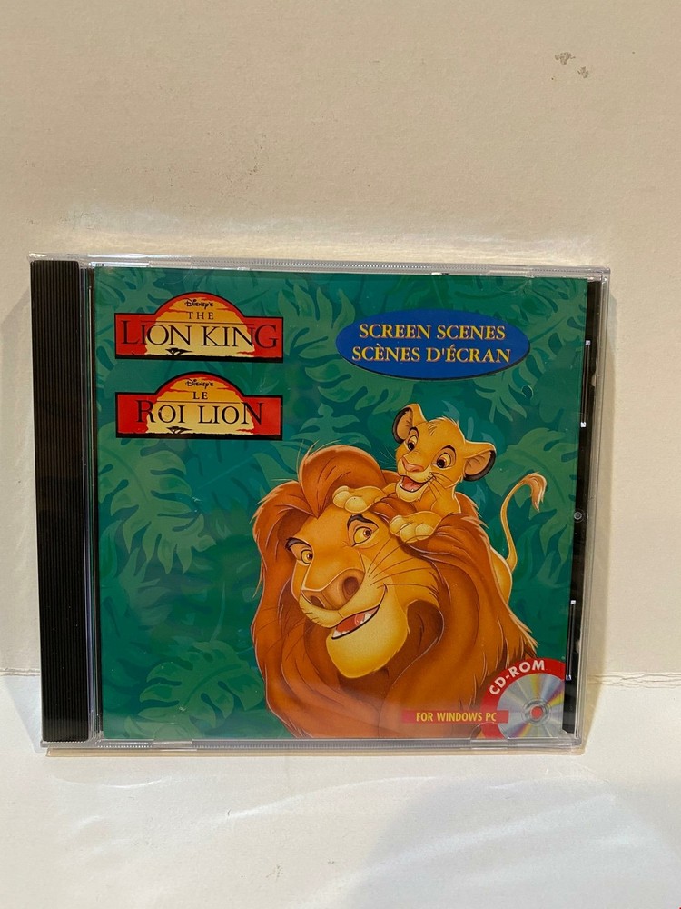 Disney's The Lion King SCREEN SCENES windows pc