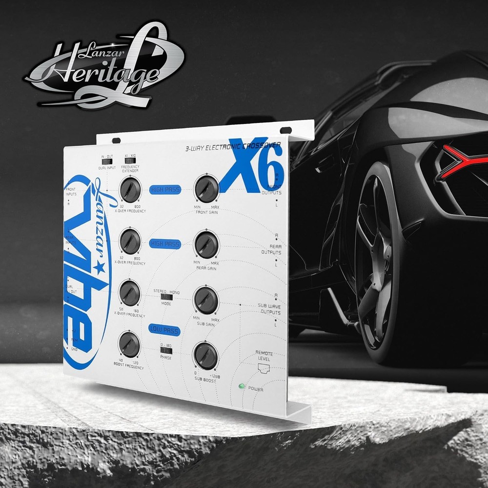 Electronic Audio Crossover Network - Remote Control