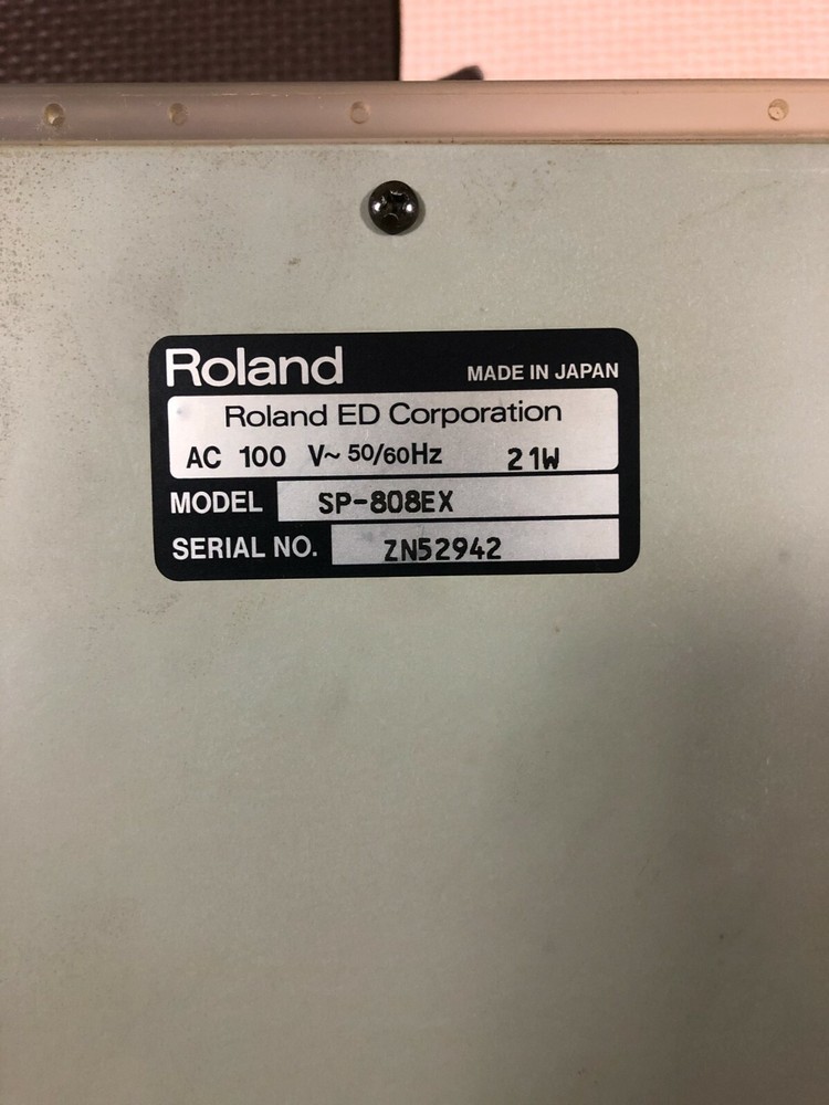 USED ROLAND SP-808EX e-MIX STUDIO Groove Sampling Machine Multitrack Recorder