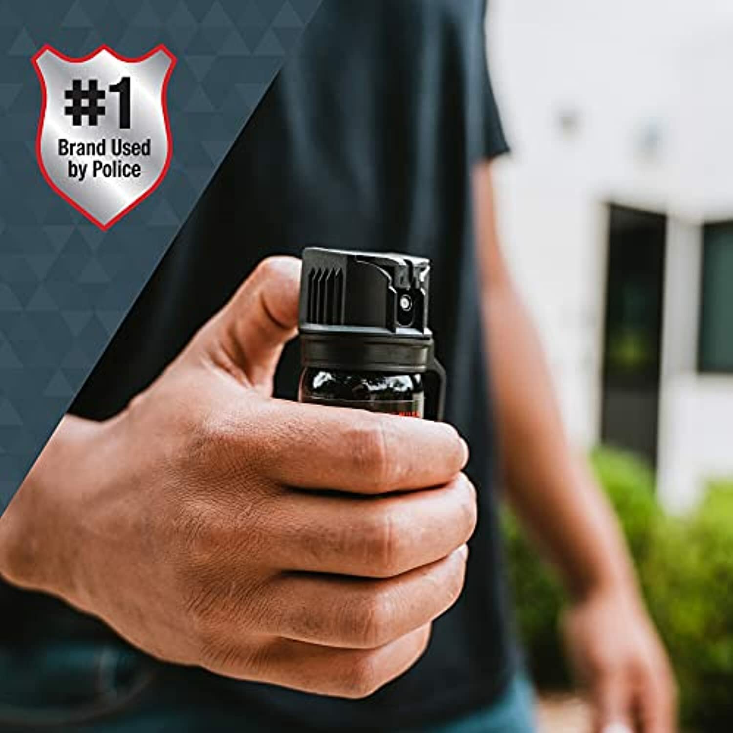 SABRE Crossfire Pepper Gel, Maximizes Target Acquisition, Deploys At Any Angle,