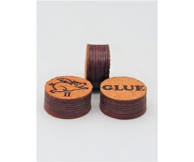 (1) Flying Pig 2 Pool Cue Tip, Medium Hardness (14mm)