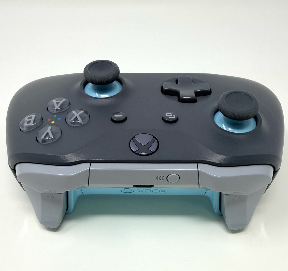 Xbox One X/S Wireless Controller 1708 Gray/Teal Tested, Works Great No Drift!