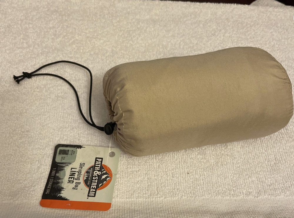 2 Rectangular 35”x76”Sleeping Bag Liner to use in camping, hotels or hostels.