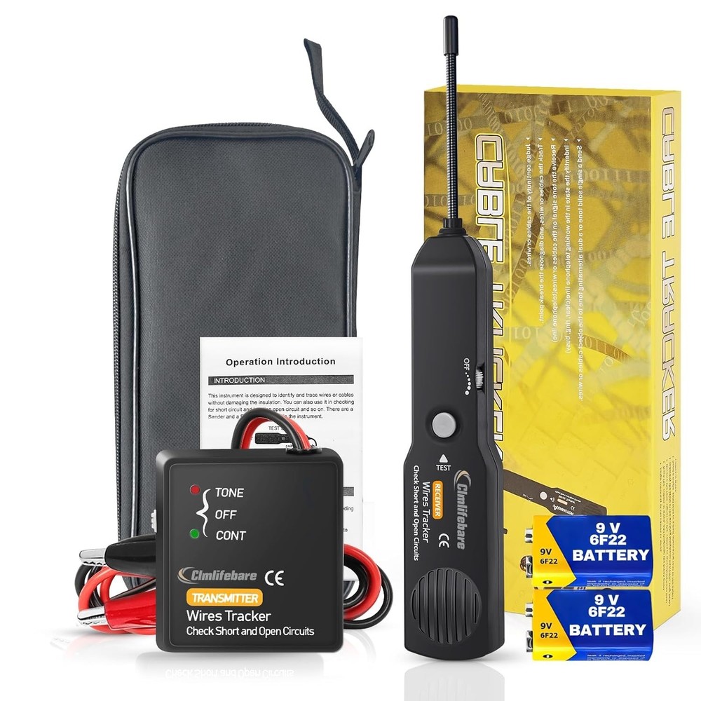 Versatile Wire Cable Tracker with 7-Inch Probe - Essential for Electrical Tasks