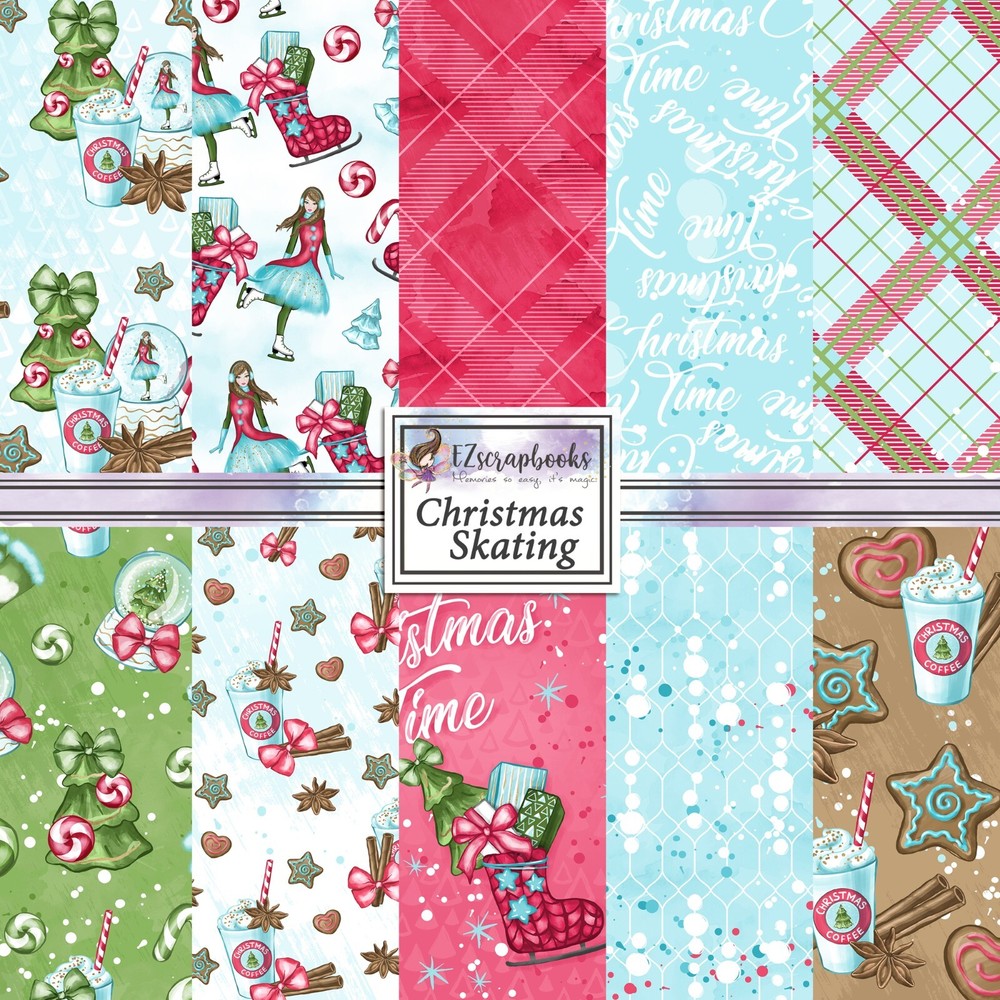CHRISTMAS SKATING - Paper Pack