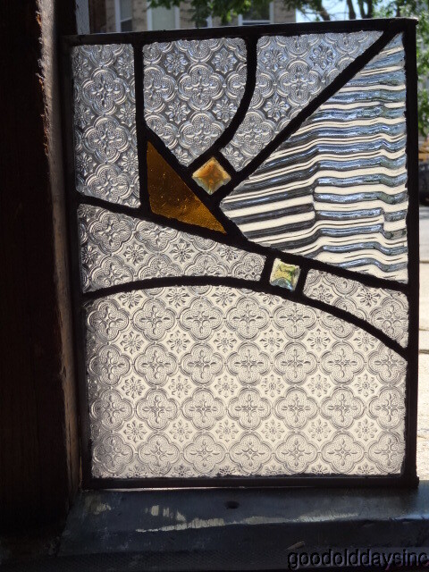 Stained Glass Window Panel 10 x 13