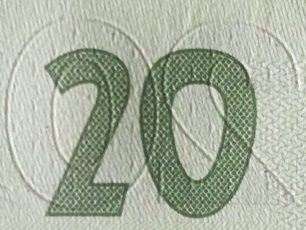 20 hryven Ukraine 2016 Ivan Franko