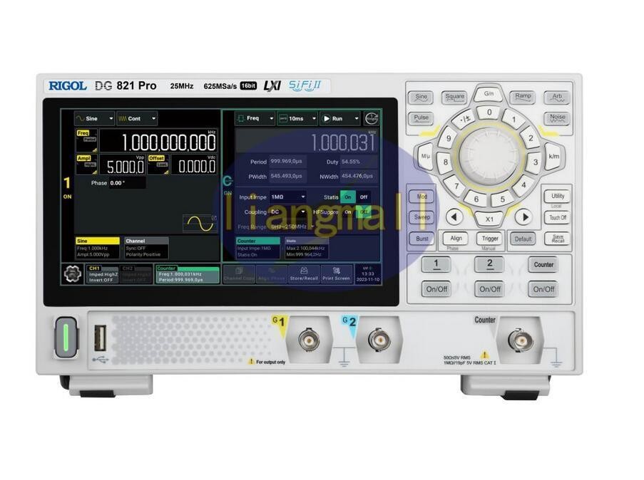 1PCS NEW Rigol DG821 Pro Function/Arbitrary Waveform Generator 1 Channel 25 MHz