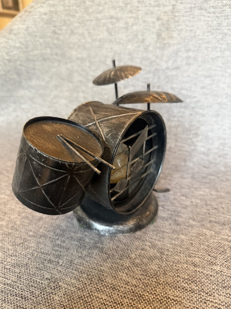 Mental Drum Kit Candle Holder