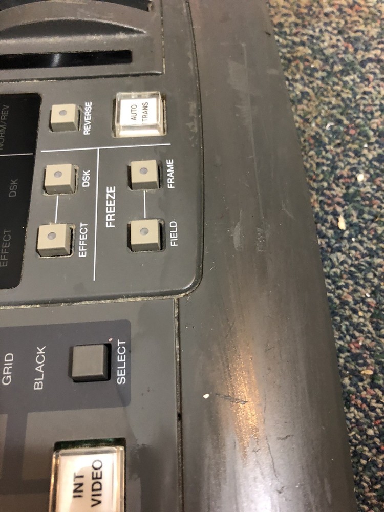 Sony DFS-300 DME Switcher UNTESTED USED CONDITION Missing Parts Has Scratches