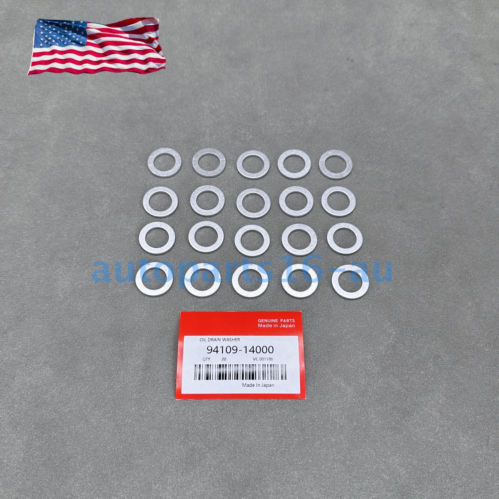 OEM! 20x 14MM OIL DRAIN PLUG CRUSH WASHERS 94109-14000 FOR HONDA/ACURA US
