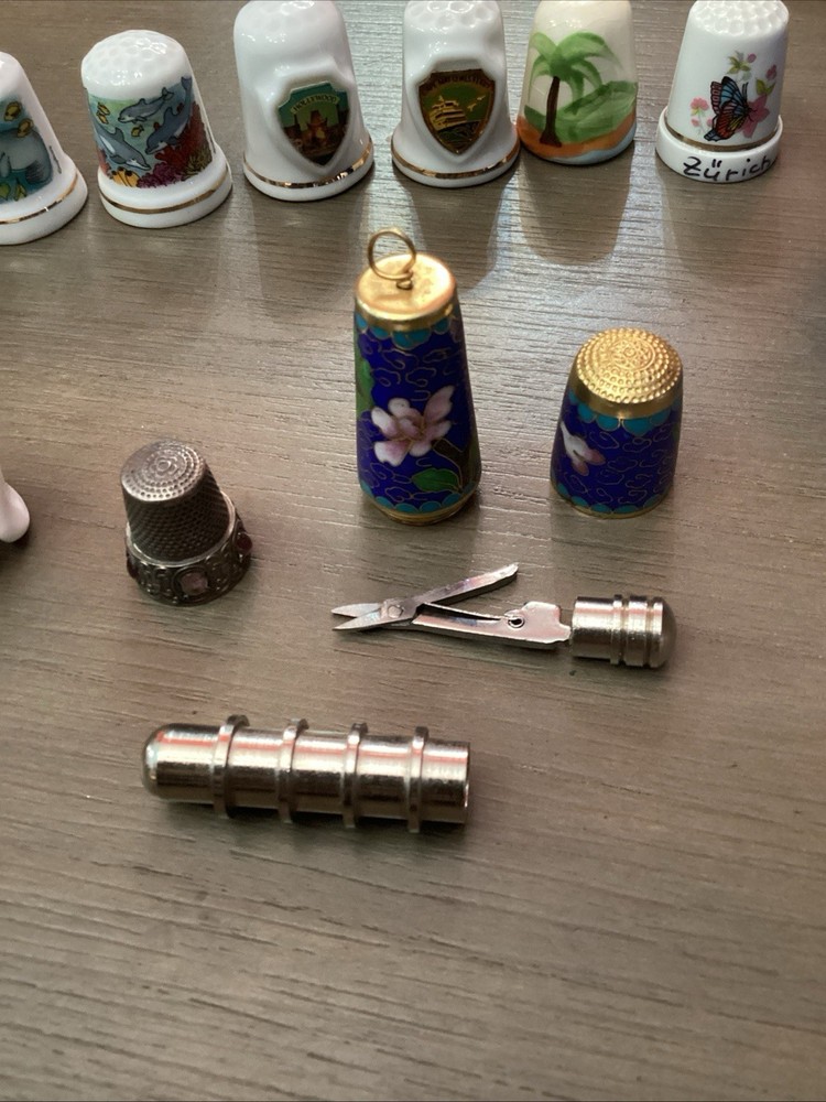 Thimble Collection/Silver/Vintage/Antique