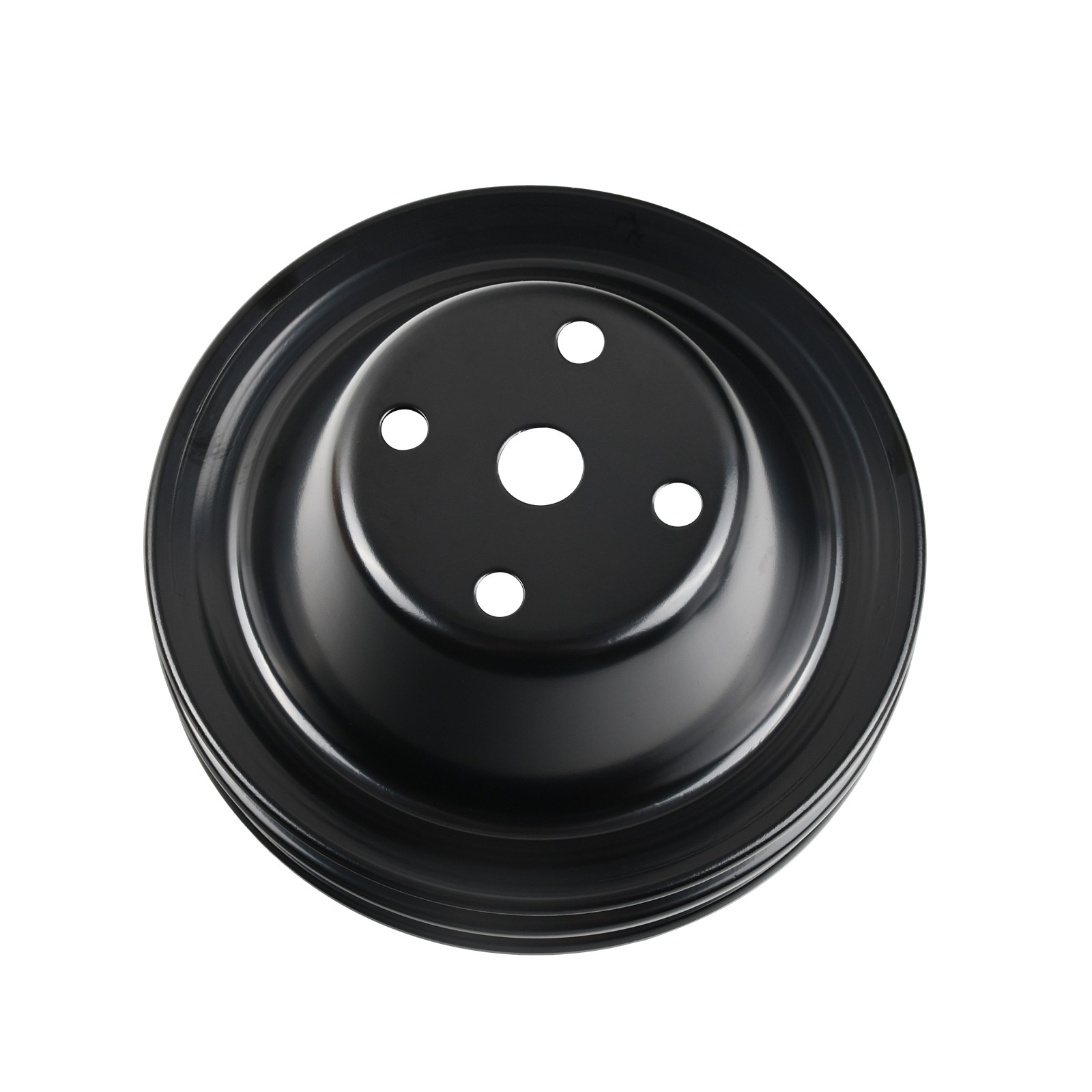 For SBC Small Block Chevy 283 305 327 350 400 Long Water Pump & 2 Groove Pulley