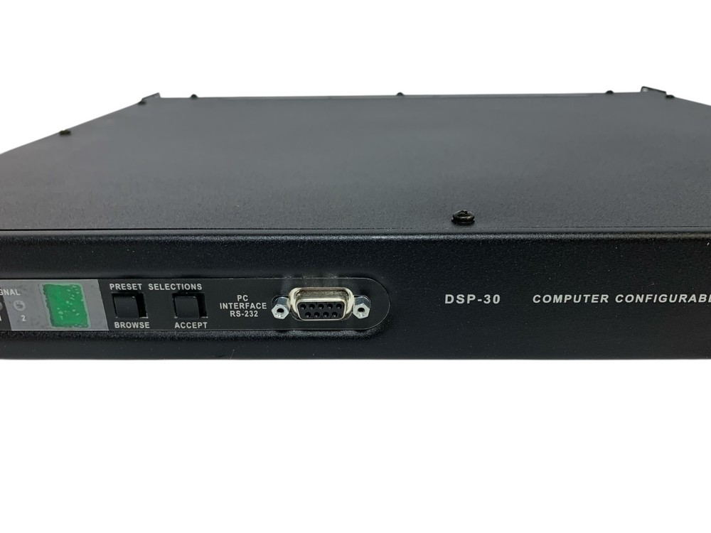 QSC DSP-30 Audio Computer Configurable Digital Signal Processor
