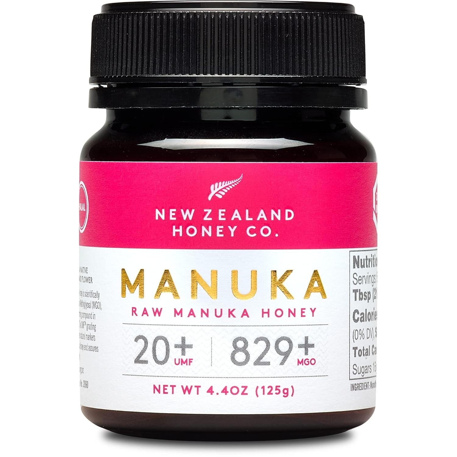 New Zealand Honey Co. Raw Manuka Honey UMF 20+ / MGO 829+ | UMF Certified | 4...