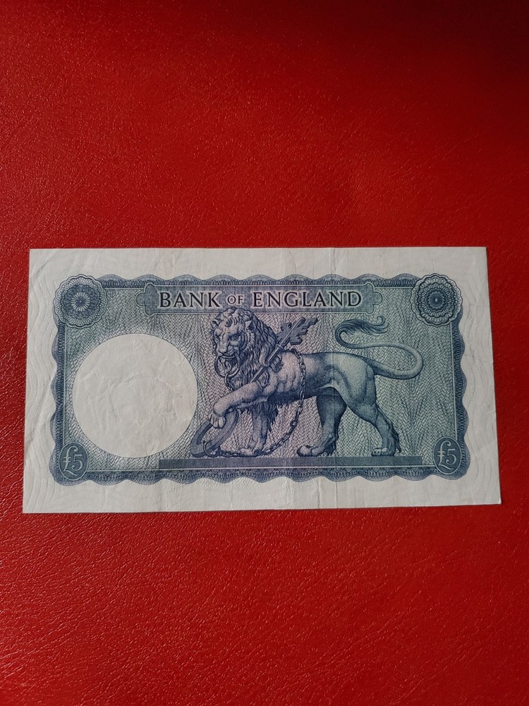 1957 67 england 5 pounds