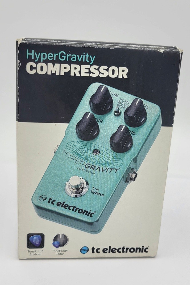 Tc Electronic HyperGravity Compressor Effects Pedal