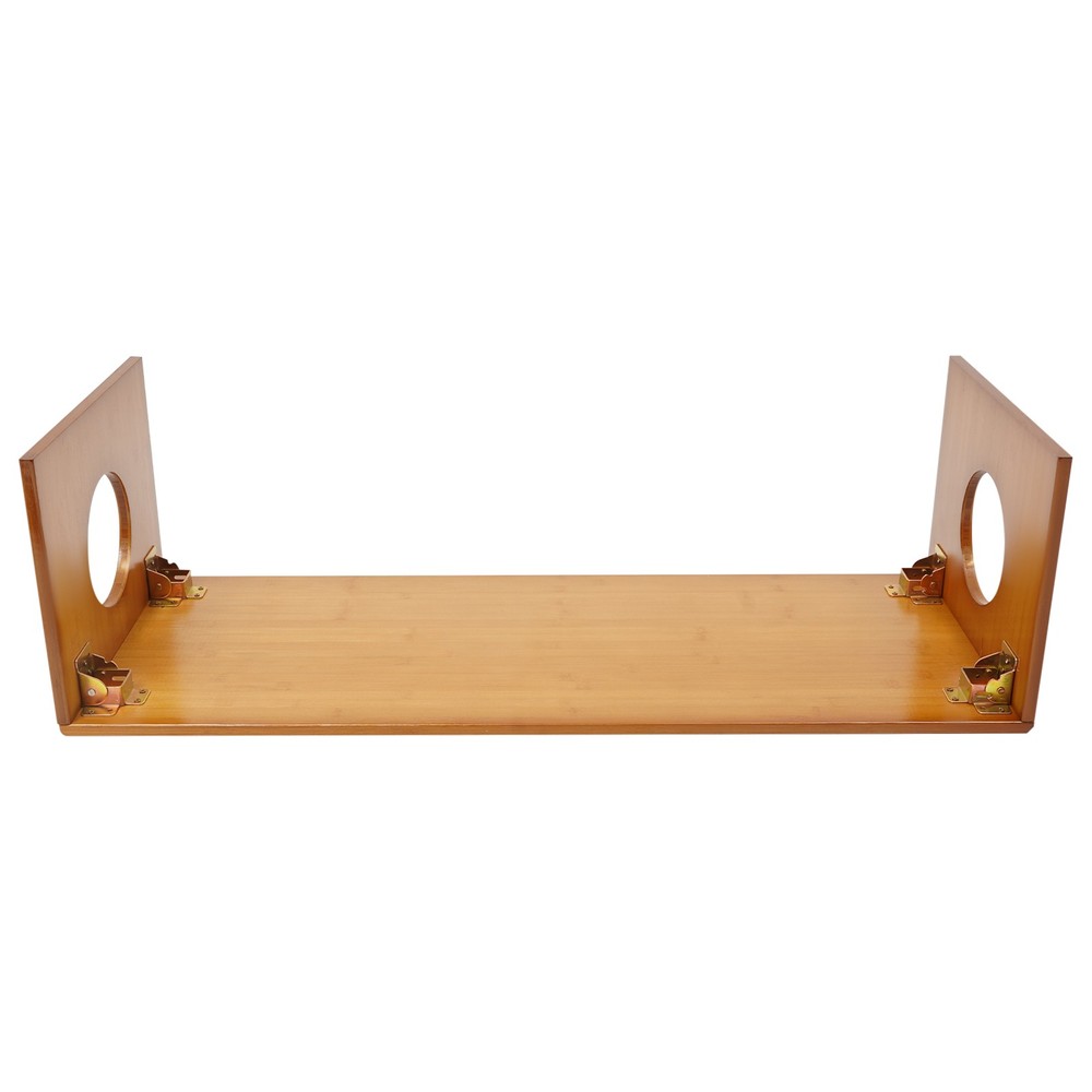 Folding Coffee Table Foldable Low Coffee Table Bamboo Floor Table Desk for Bed