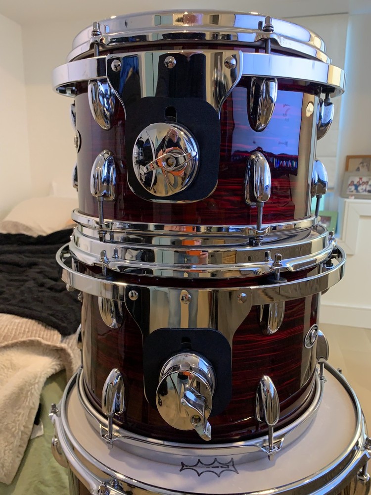 Slingerland 4-piece Red Oyster Drum Set