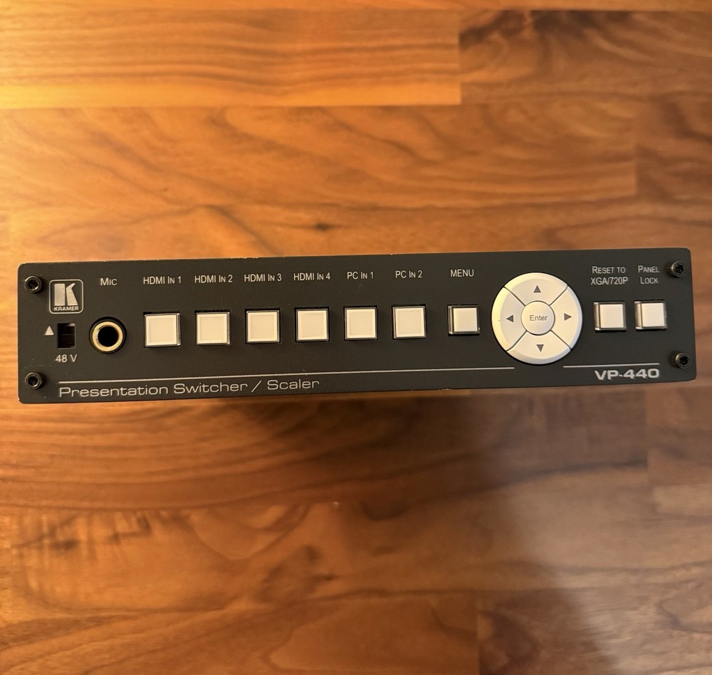 Kramer VP-440 6-Input Presentation Switcher / Video Scaler