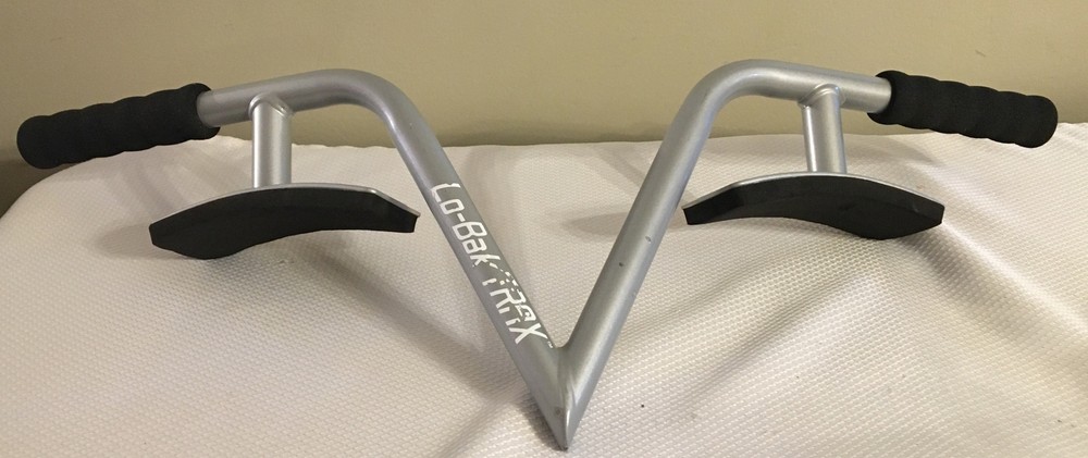 Lo-Bak Trax Portable Spinal Traction Decompress Sciatica Low Back Pain Silver