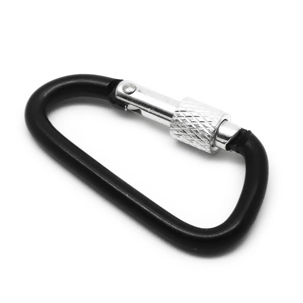 10pcs Aluminum Anodized D-Ring Locking Lightweight & Durable for Hiking, Camping