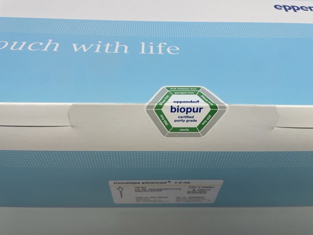 Eppendorf Combitips Advanced 1mL Sterile Biopur 100 Tips 0030089642