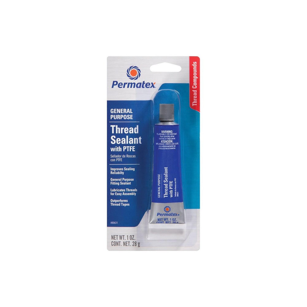 Permatex 80631 Thread Sealant w/PTFE