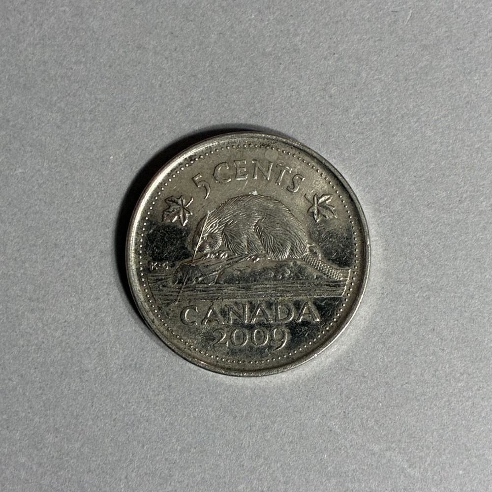 2009 CANADA 5 CENTS CIRCULATED