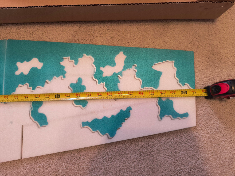 Fancy Foam Wing Span 37" Printed Includes Manual and Rods