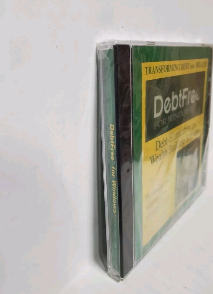 DebtFree Wealth Building PC CD-Rom Software for Windows Debt-Elimination